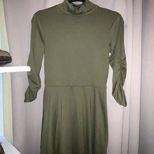 Turtle neck dress